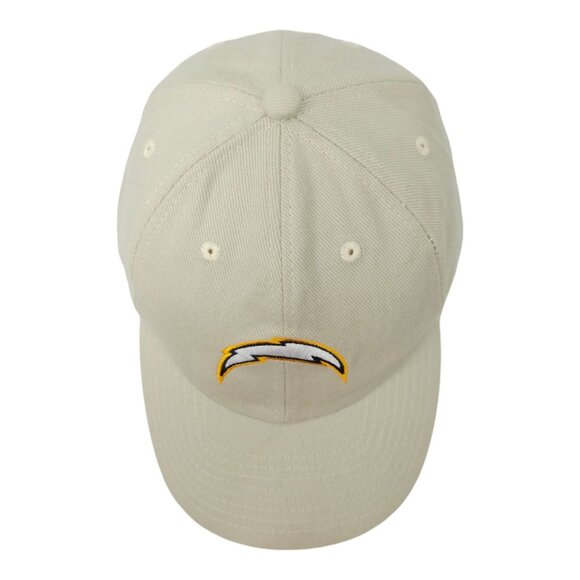 NFL Los Angeles Chargers Football Adjustable Strapback Cap Baseball Hat Khaki - Picture 6 of 13